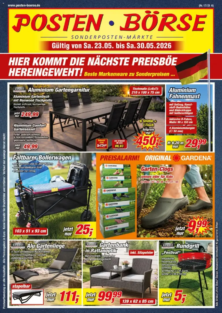 Posten Börse Prospekt ab 23.05.2026