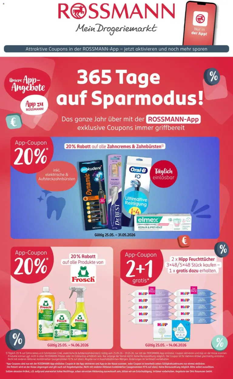 Rossmann Prospekt ab 25.05.2026