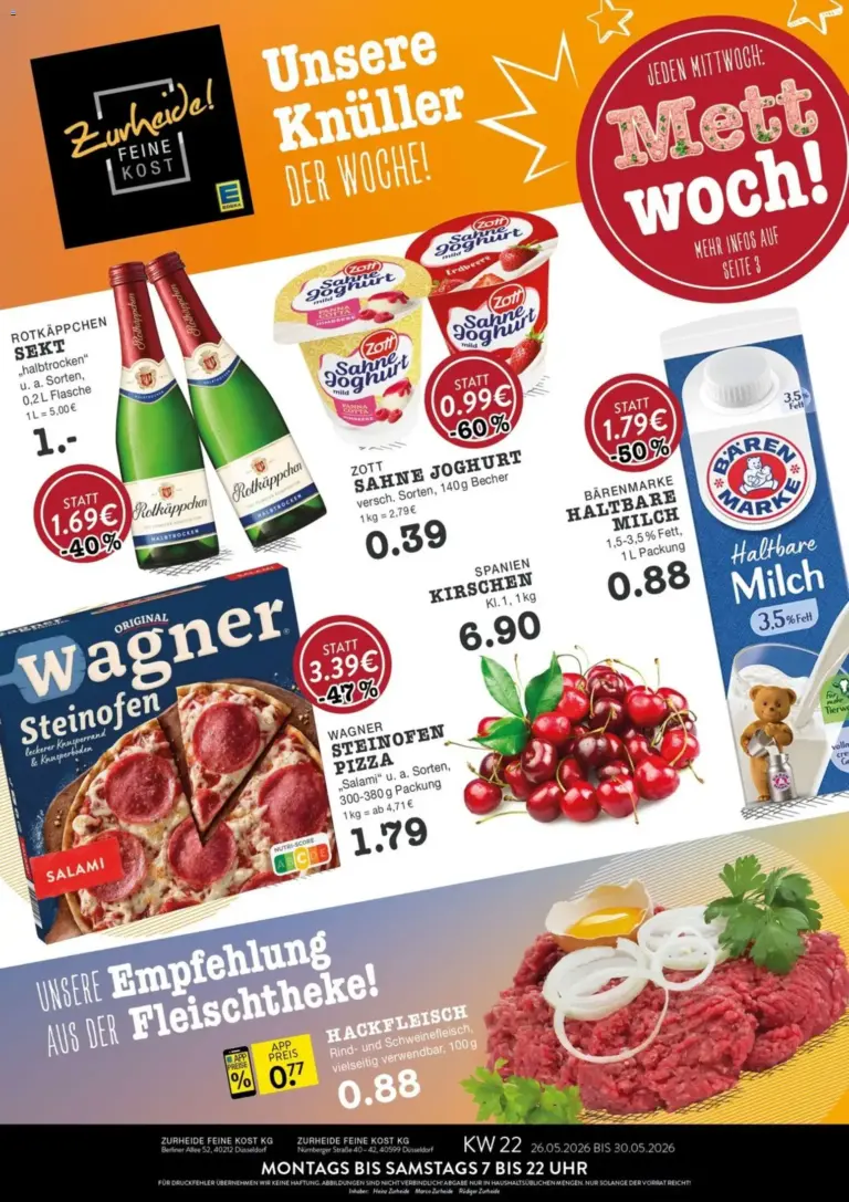 Edeka Zurheide Prospekt ab 26.05.2026