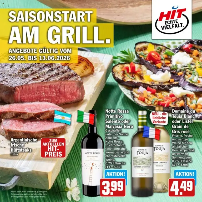 HIT Grillbroschüre ab 26.05.2026