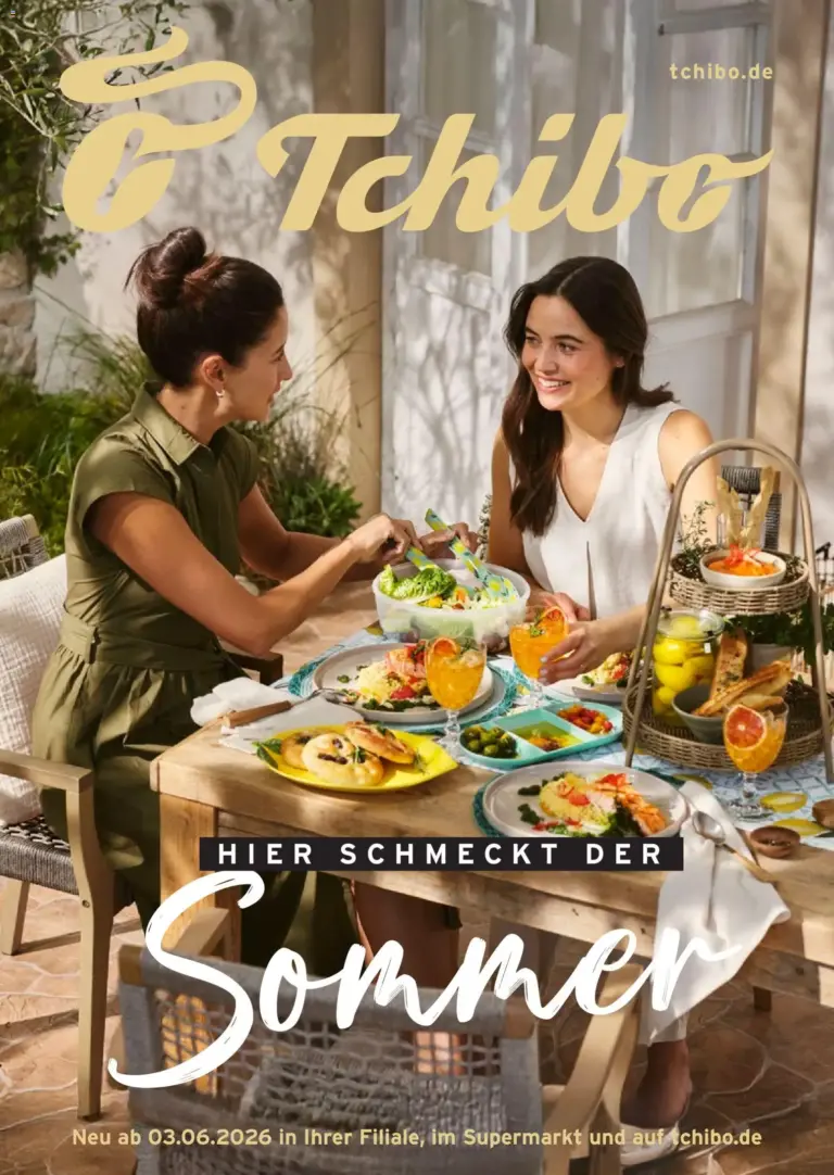 Prospekt Tchibo Hier schmeckt der Sommer ab 03.06.2026