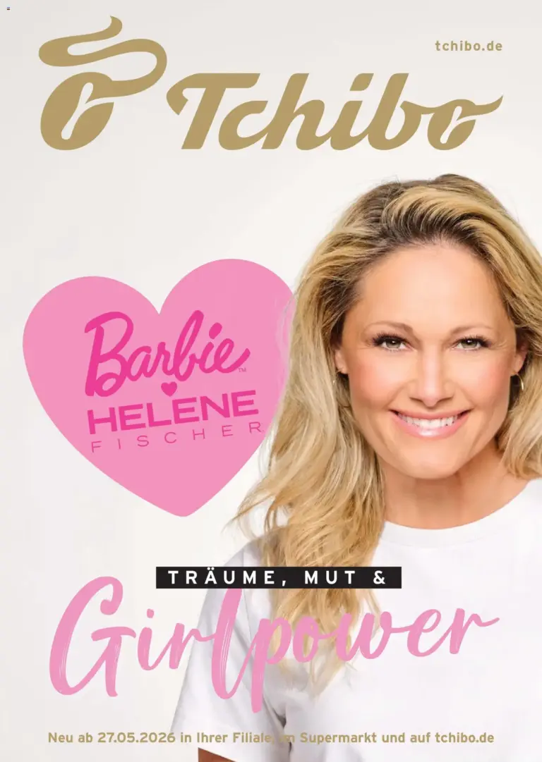 Prospekt Tchibo Träume, Mut & Girlpower ab 27.05.2026