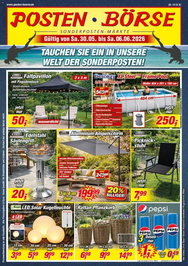 Posten Börse Prospekt ab 30.05.2026