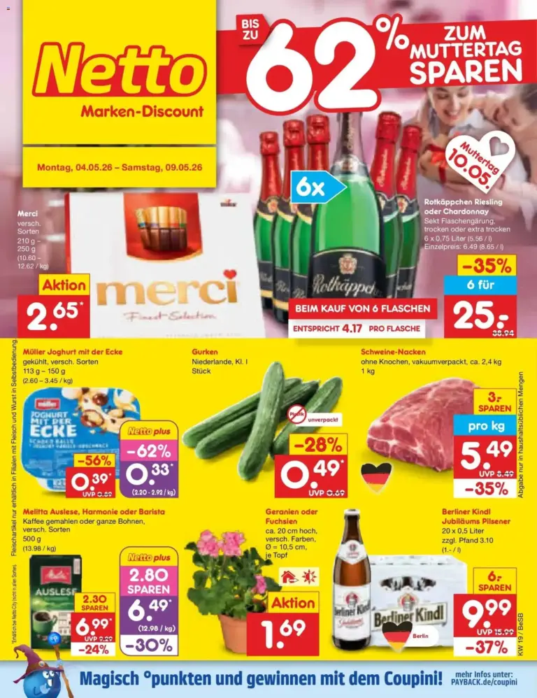 Netto Marken-Discount Prospekt Kremmen ab 04.05.2026