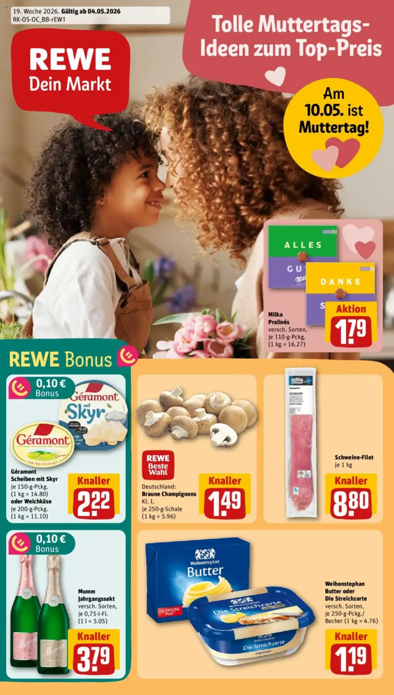 REWE Prospekt ab 04.05.2026