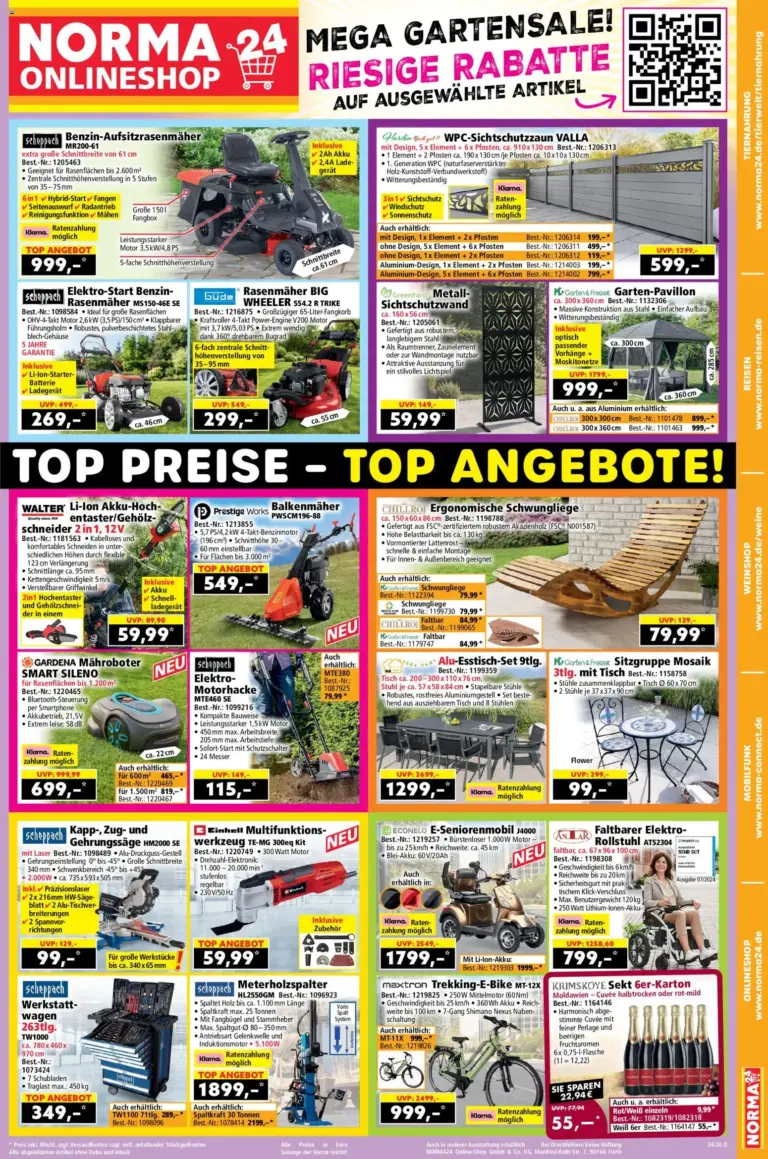 Norma Onlineshop ab 08.06.2026