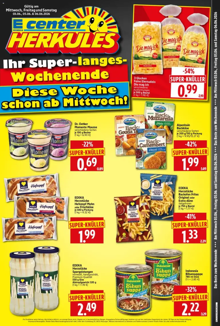 HERKULES Sonderbeilage ab 03.06.2026