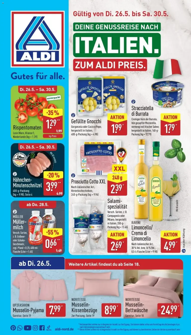 Aldi Wochenangebote ab 26.05.2026