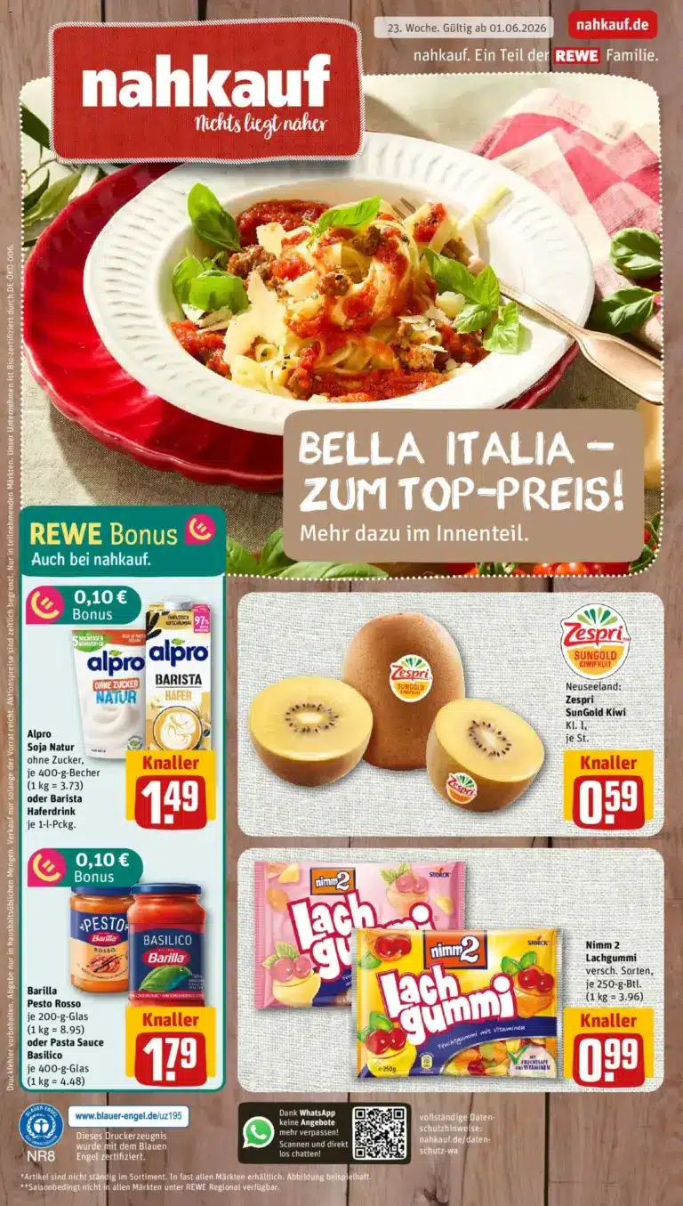 Nahkauf Prospekt ab 01.06.2026