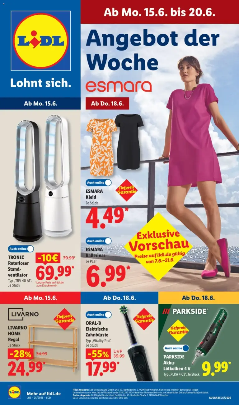 Lidl Prospekt ab 15.06.2026