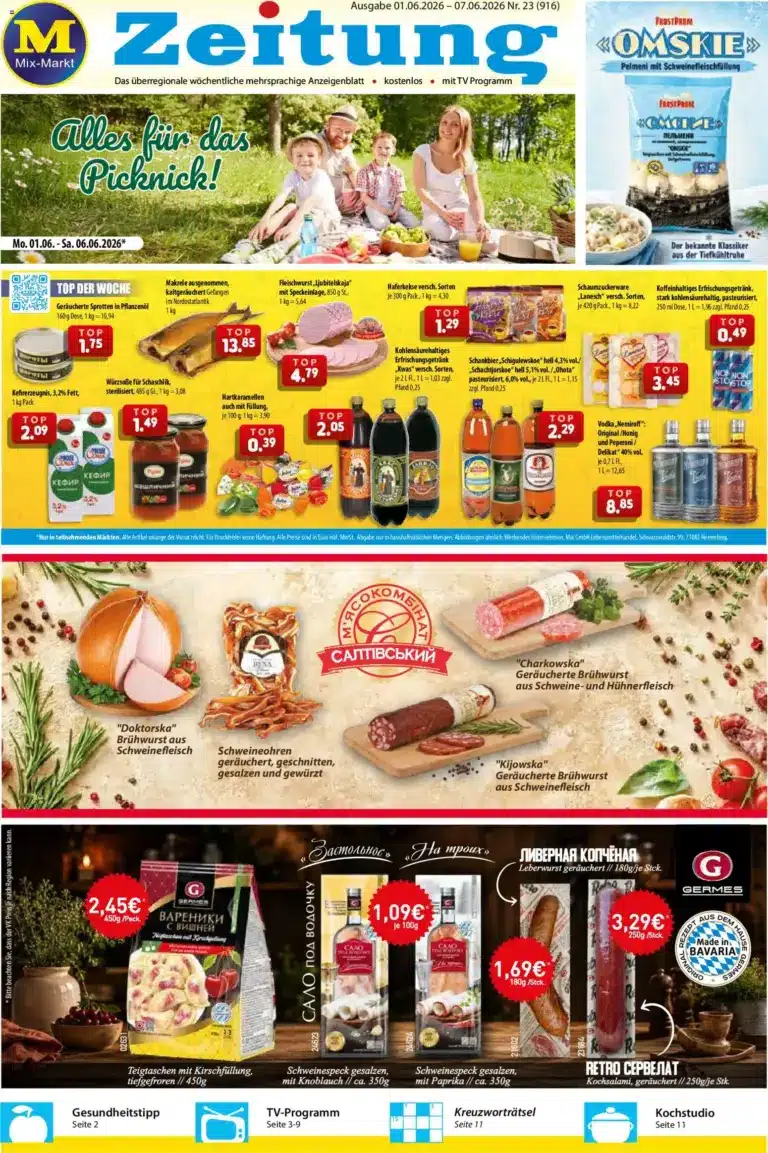 Mix Markt Prospekt ab 01.06.2026