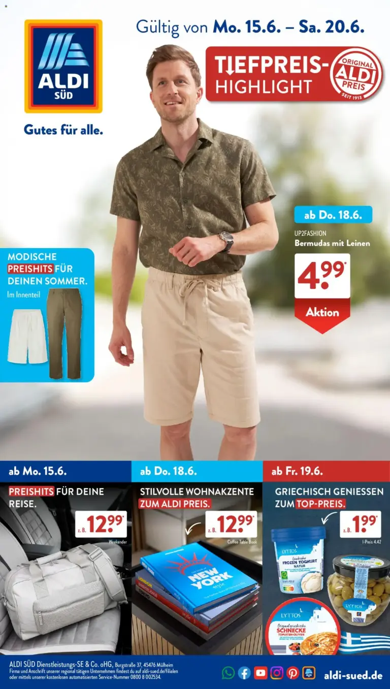 Aldi Süd Prospekt ab 15.06.2026