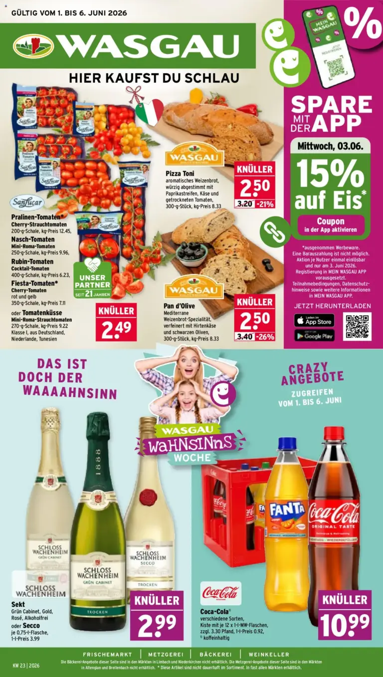 Wasgau Prospekt ab 01.06.2026