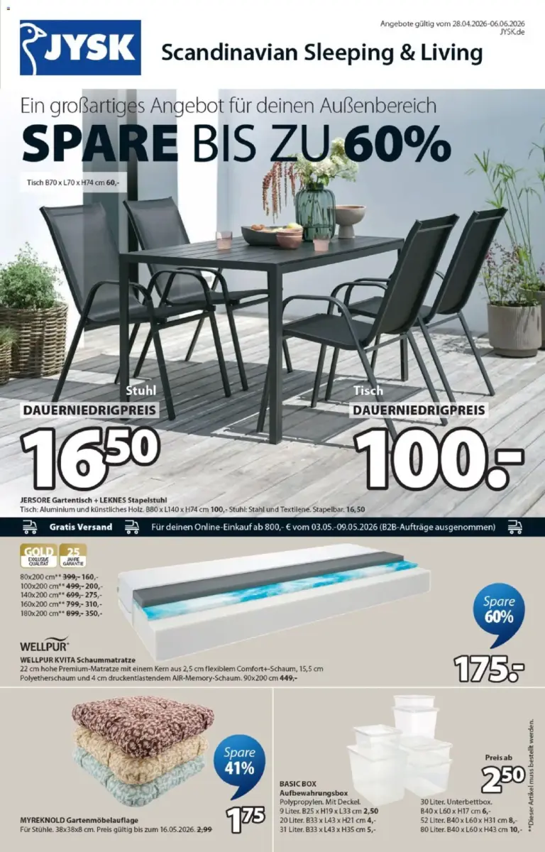 Prospekt JYSK ab 28.04.2026
