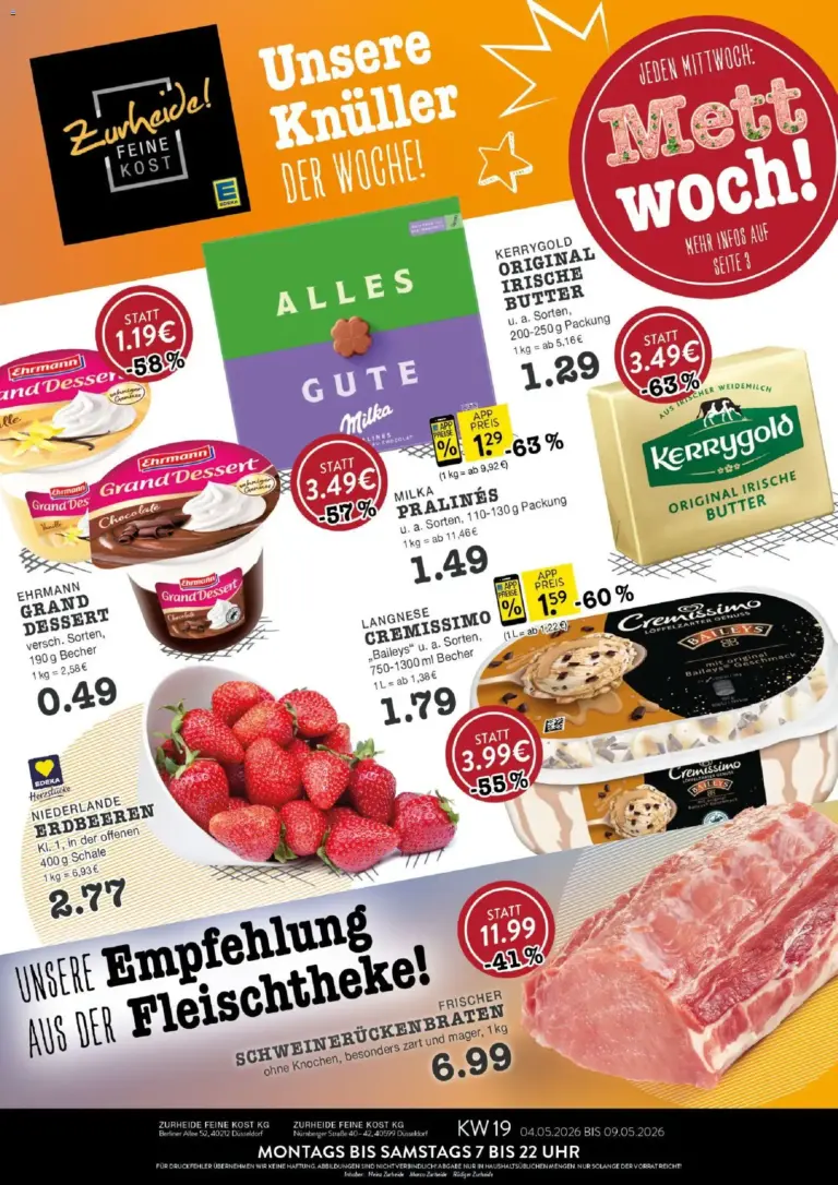 Edeka Zurheide Prospekt ab 04.05.2026