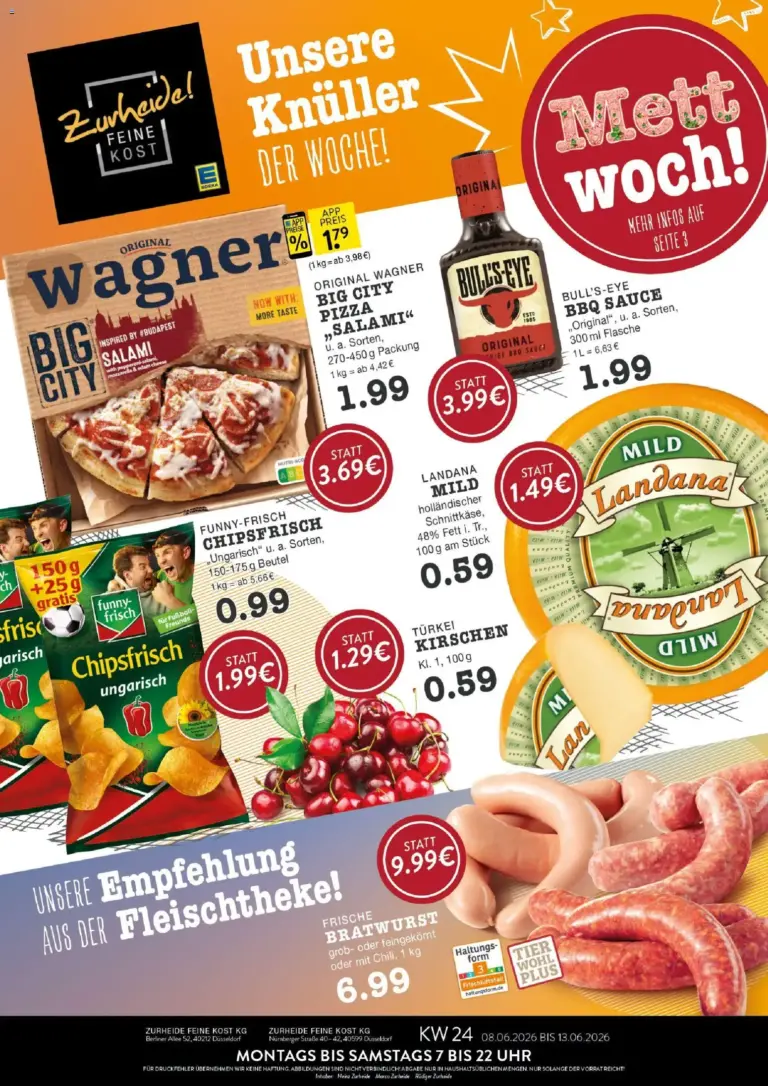 Edeka Zurheide Prospekt ab 08.06.2026