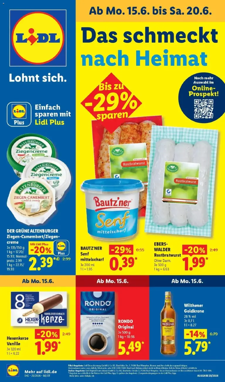 Lidl Prospekt Mahlow ab 15.06.2026