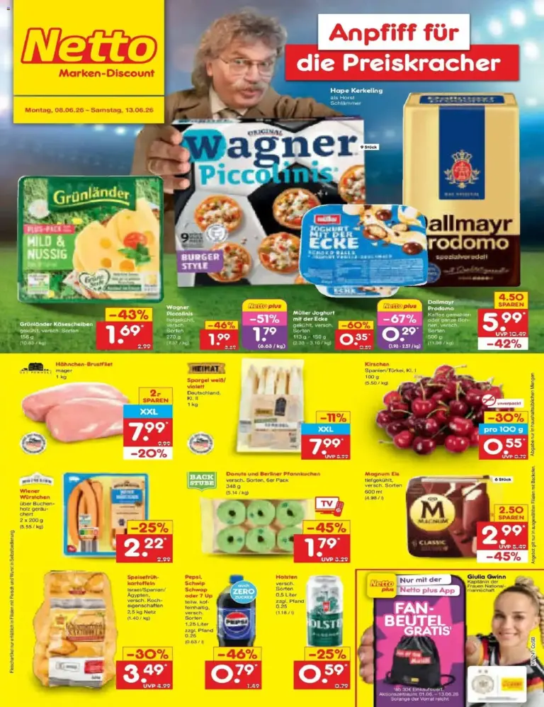 Netto Marken-Discount Prospekt Bitterfeld-Wolfen ab 08.06.2026