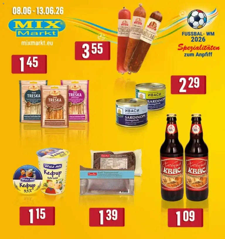Mix Markt Prospekt ab 08.06.2026