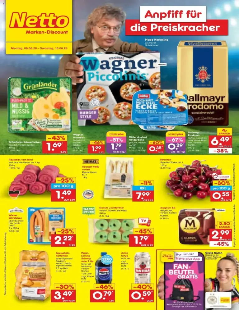 Netto Marken-Discount Prospekt Hannover ab 08.06.2026