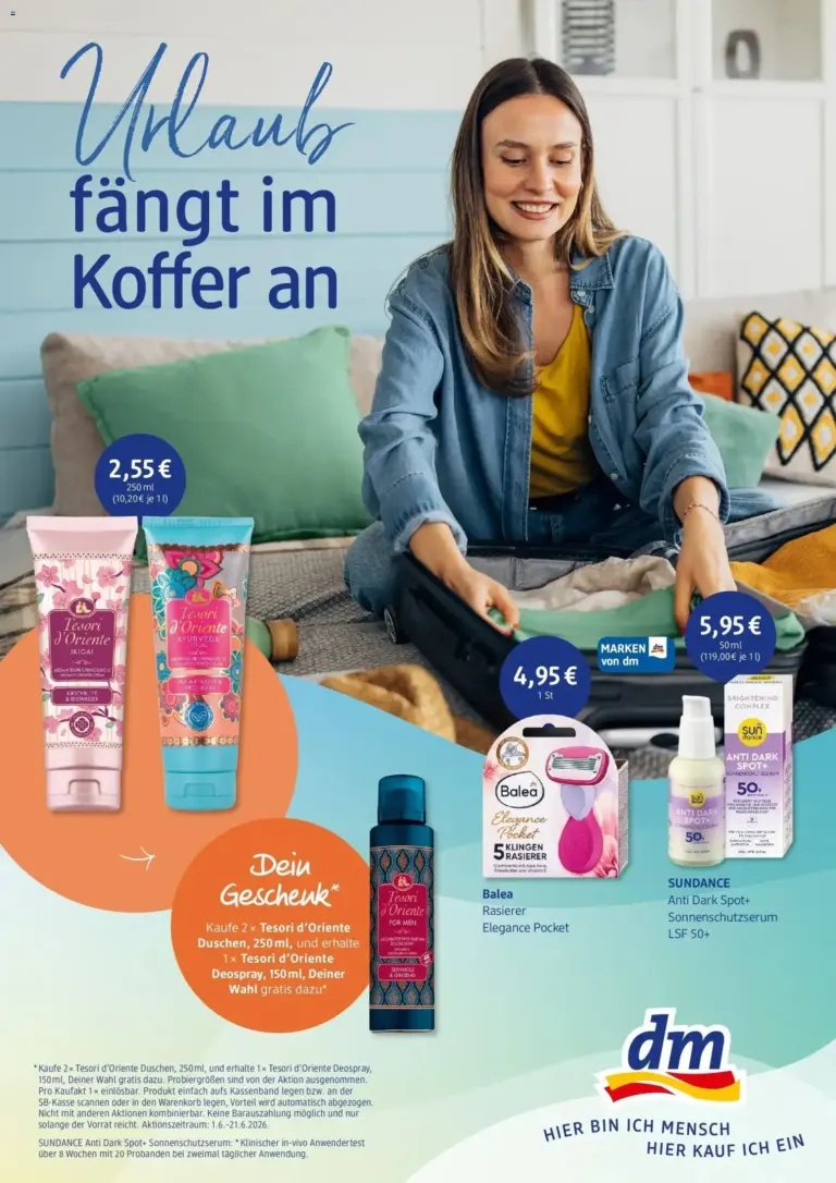 dm drogerie prospekt München ab 02.06.2026