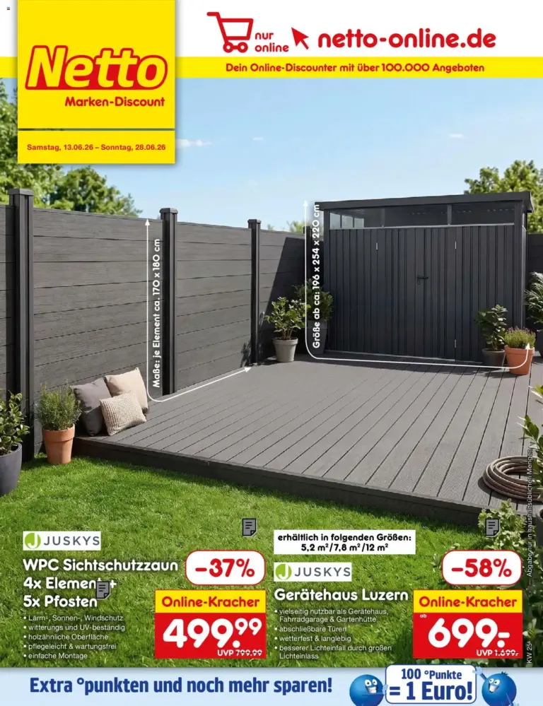 Netto Marken-Discount -Sonderangebote ab 13.06.2026