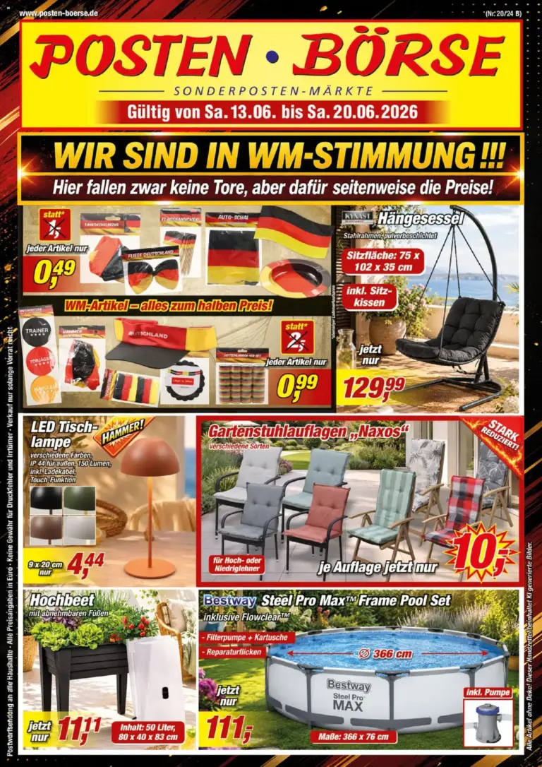 Posten Börse Prospekt ab 13.06.2026