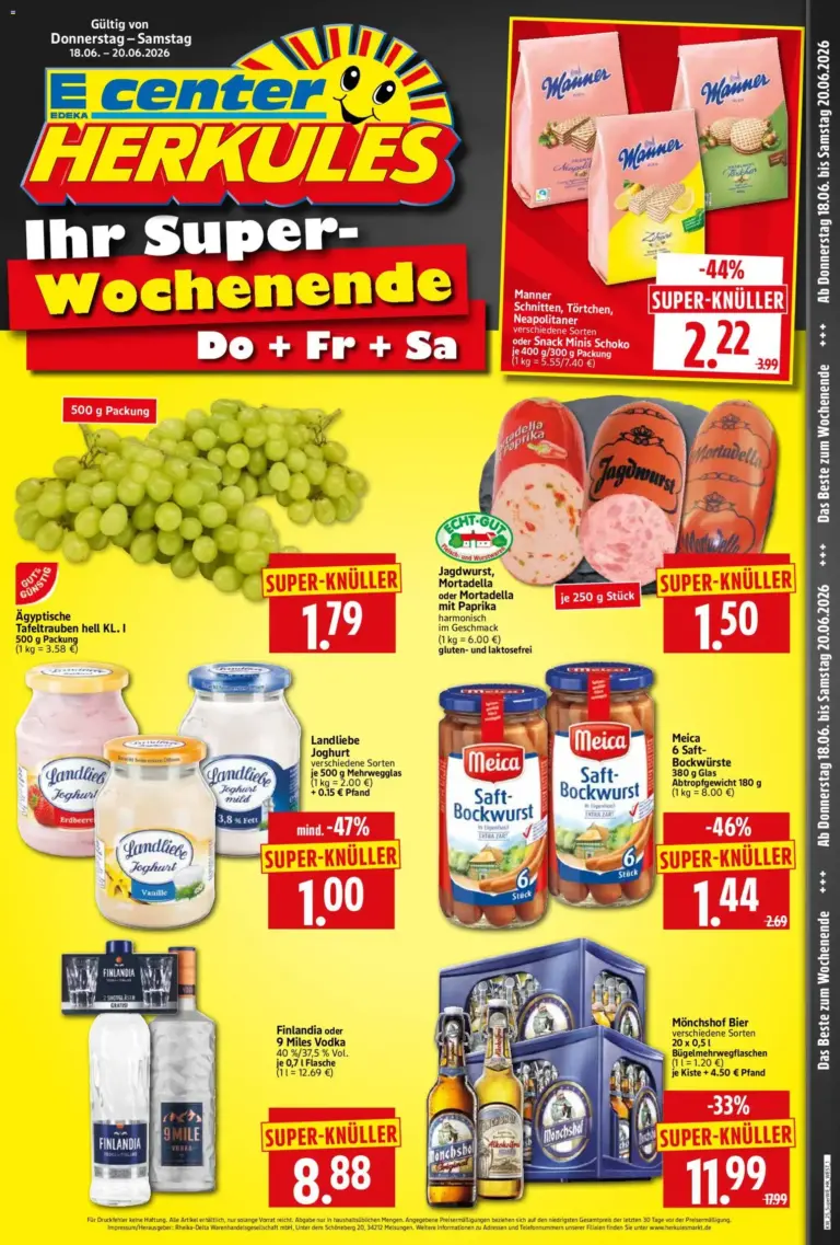 HERKULES Sonderbeilage ab 18.06.2026