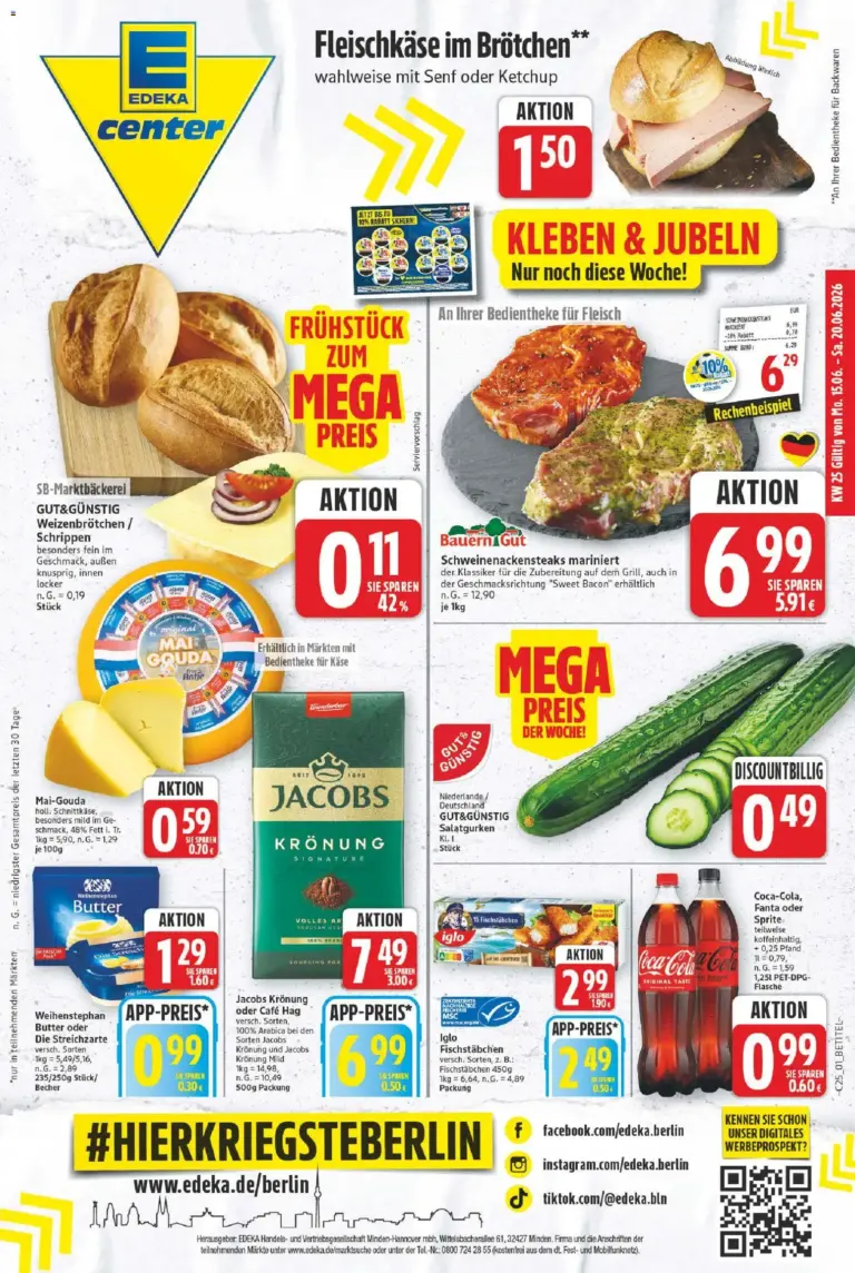 E center Prospekt ab 15.06.2026