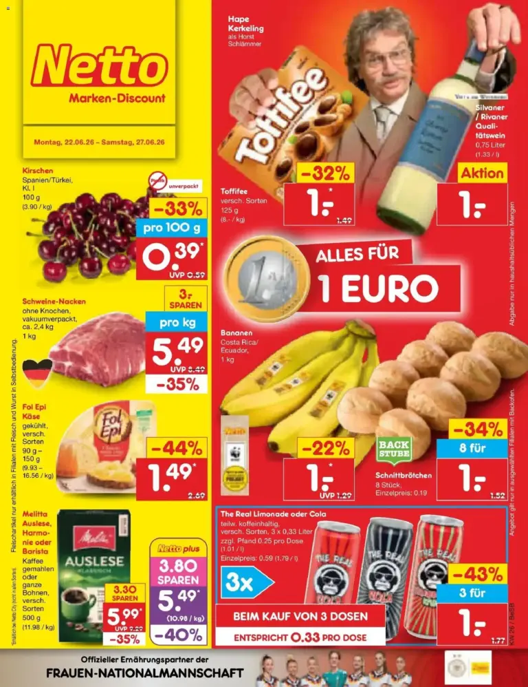 Netto Marken-Discount Prospekt Kremmen ab 21.06.2026