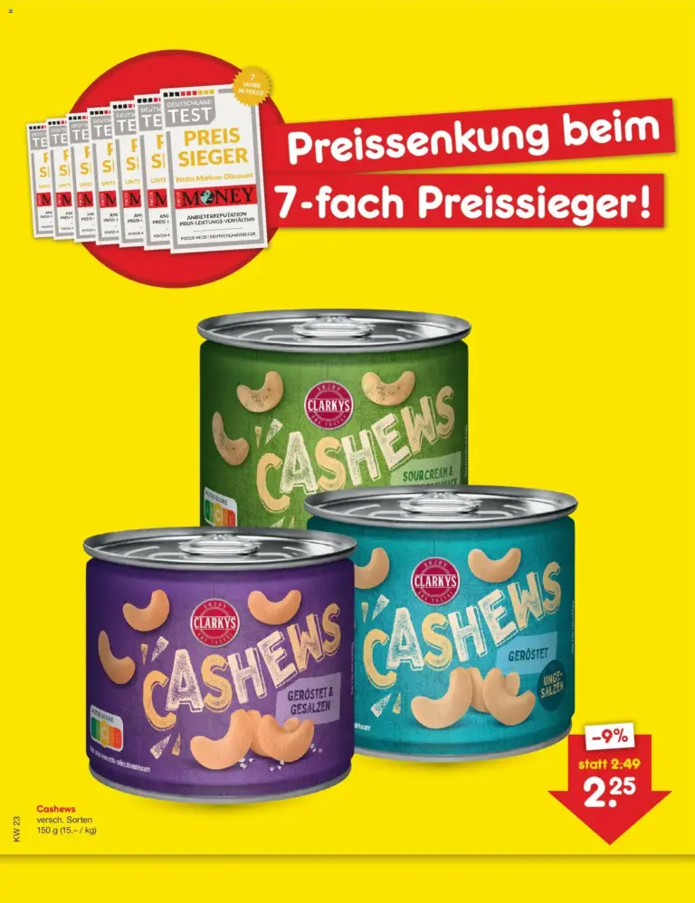 Netto Marken-Discount Preissenkung auf Dauer ab 29.05.2026