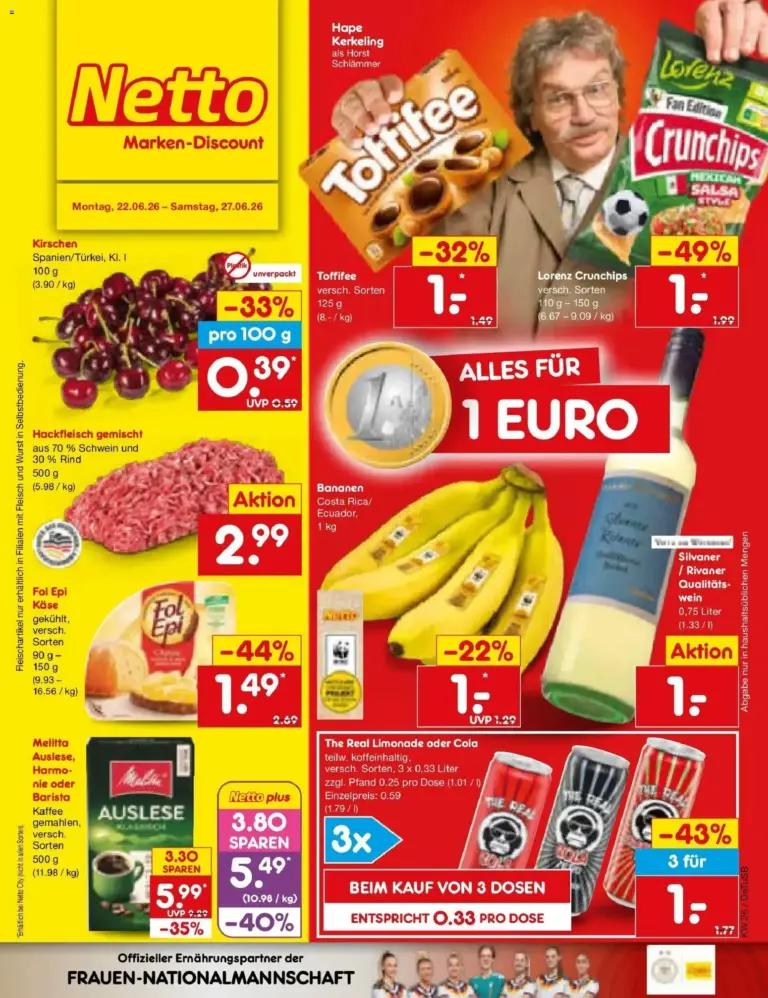 Netto Marken-Discount Prospekt Thierhaupten ab 22.06.2026
