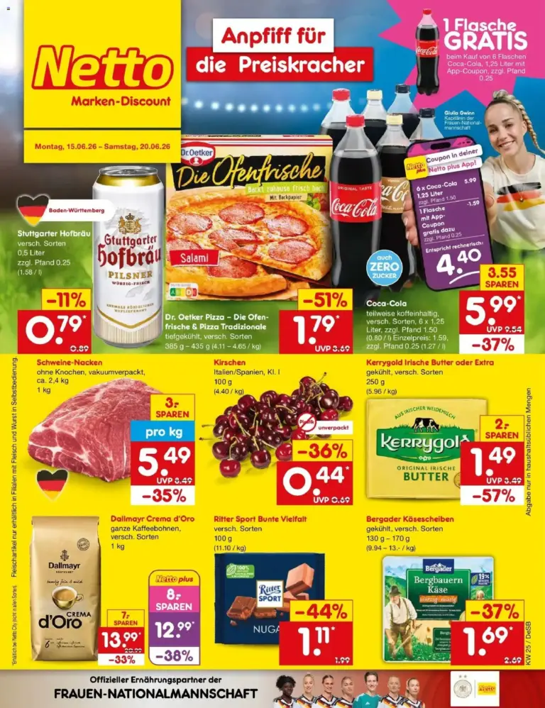 Netto Marken-Discount Prospekt Thierhaupten ab 15.06.2026