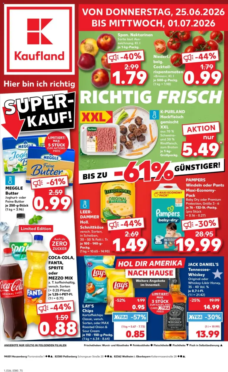 Prospekt Kaufland ab 25.06.2026