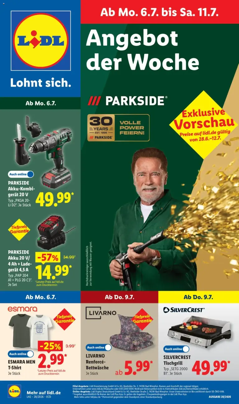 Lidl Prospekt ab 06.07.2026