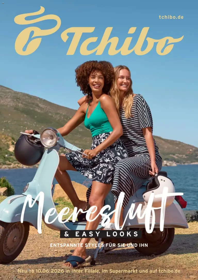 Prospekt Tchibo Meeresluft & easy Looks ab 10.06.2026