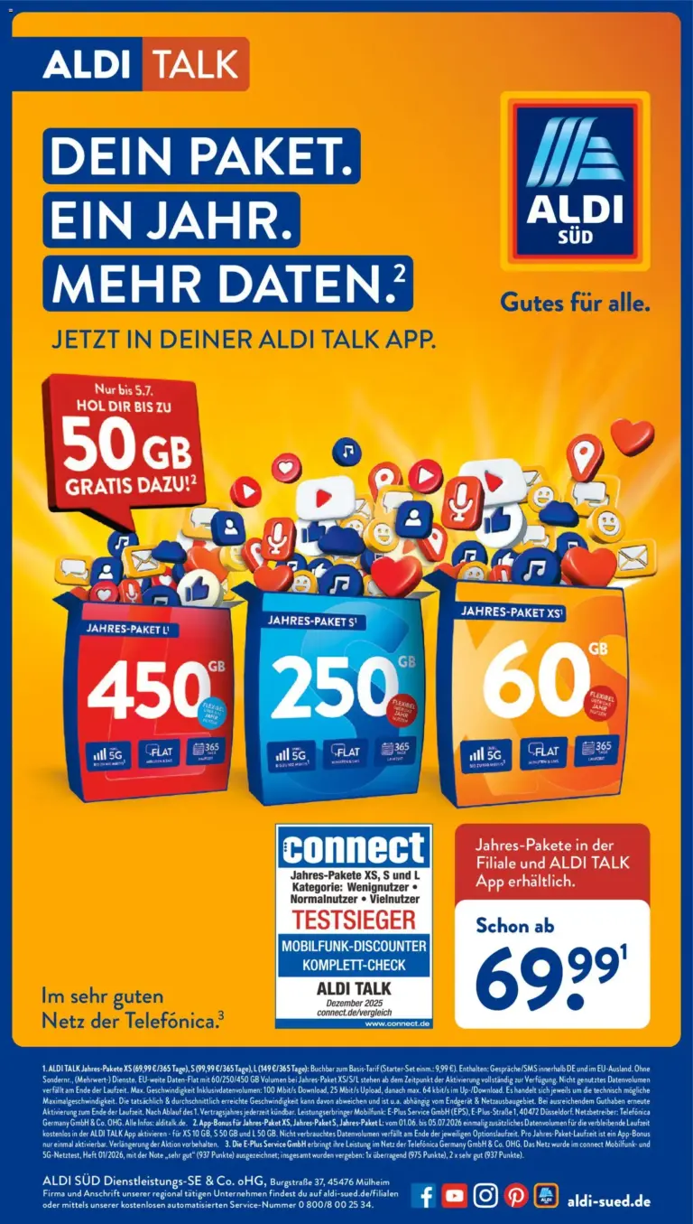 Aldi Süd Talk ab 22.06.2026