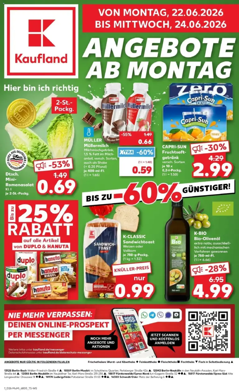 Prospekt Kaufland ab 21.06.2026