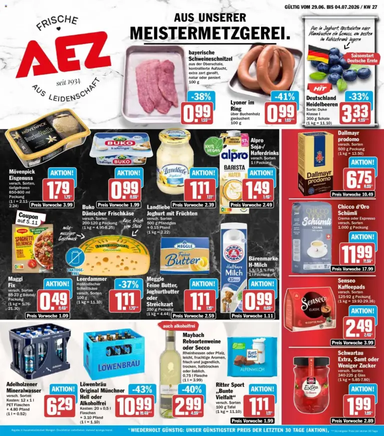 AEZ Prospekt ab 29.06.2026
