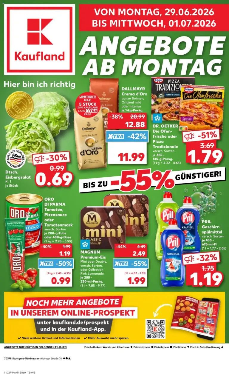 Prospekt Kaufland ab 29.06.2026