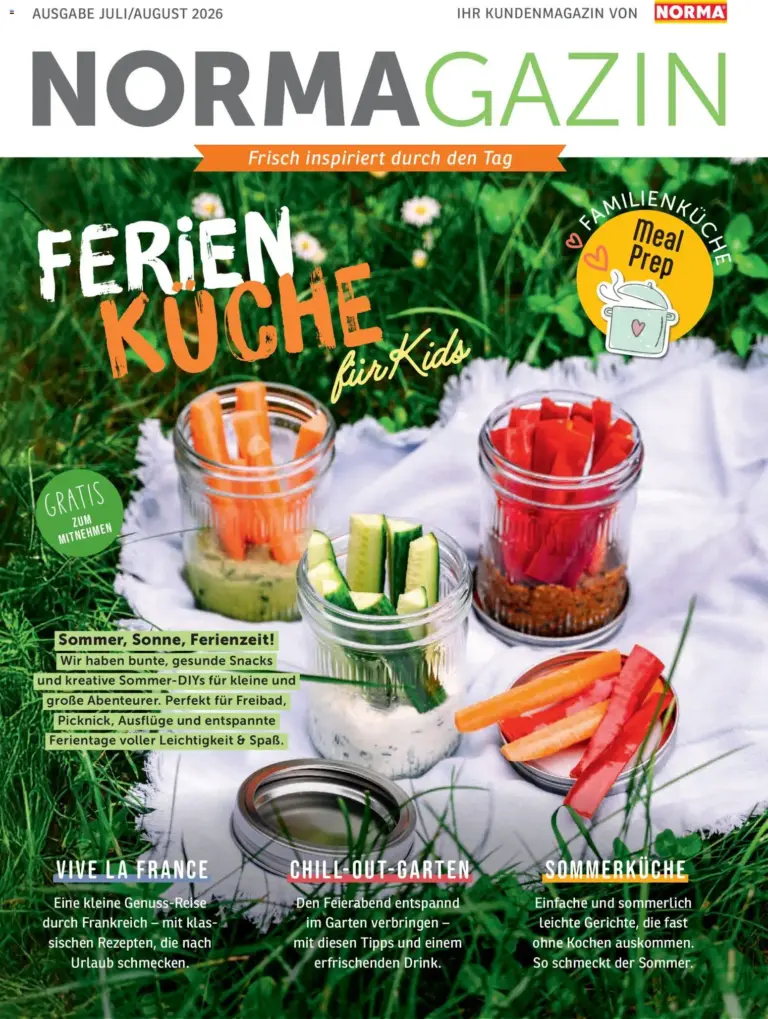 Norma NORMAgazin Juli/August 2026 ab 01.07.2026