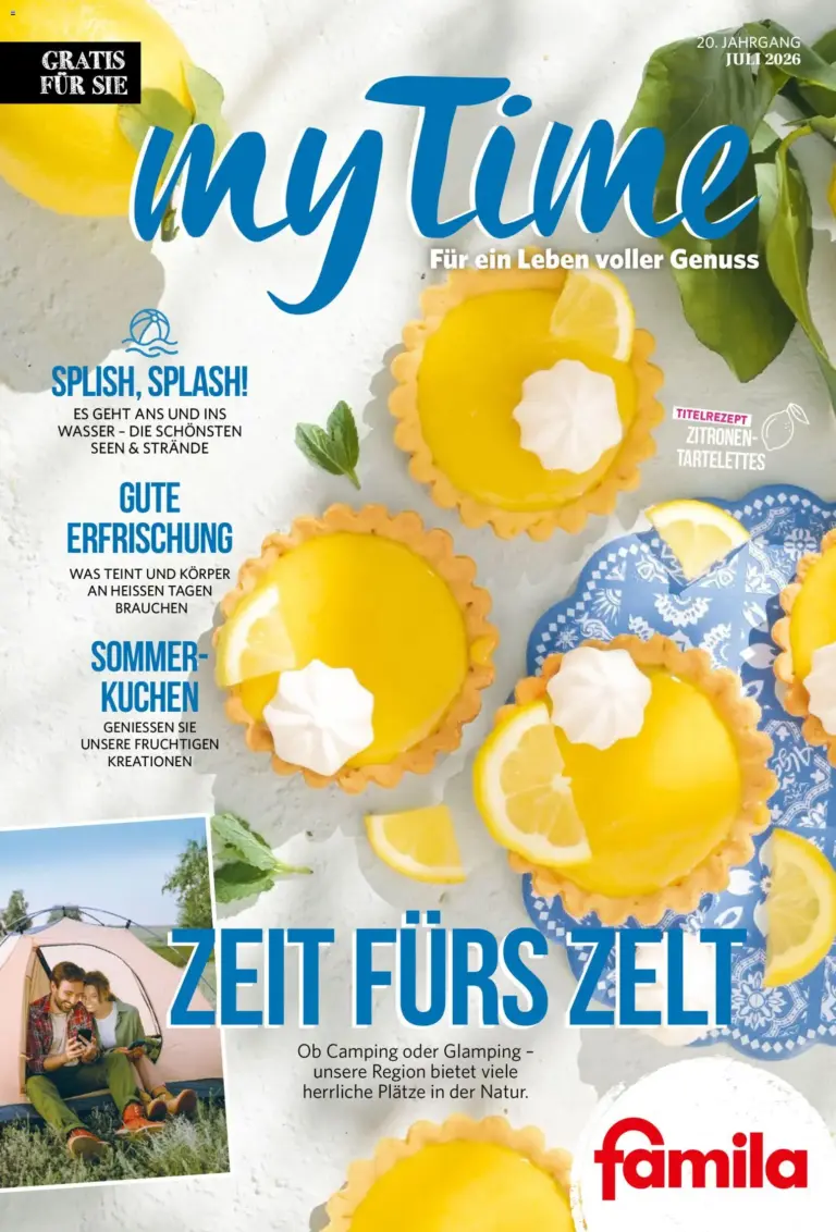 Famila Nordwest myTime Juli 2026 ab 01.07.2026