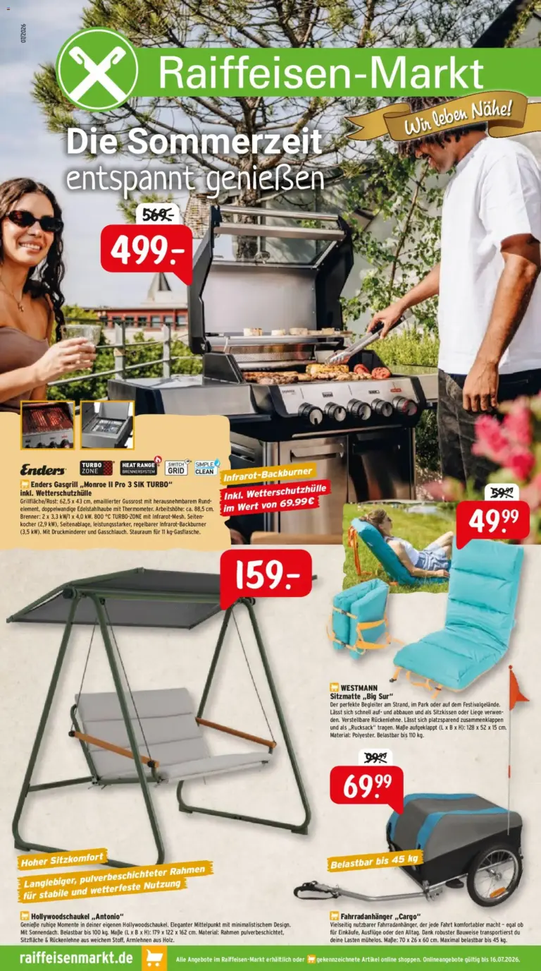 Raiffeisen Markt Prospekt ab 01.07.2026
