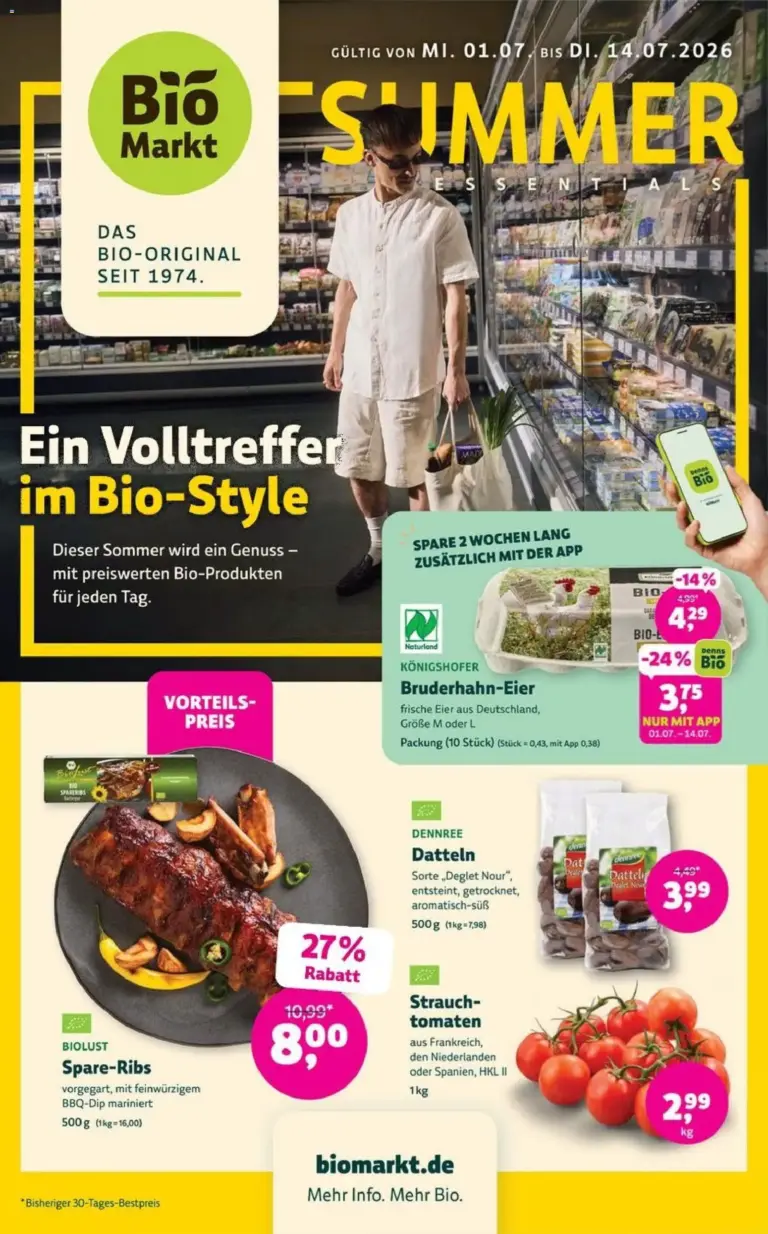 BioMarkt Prospekt ab 01.07.2026