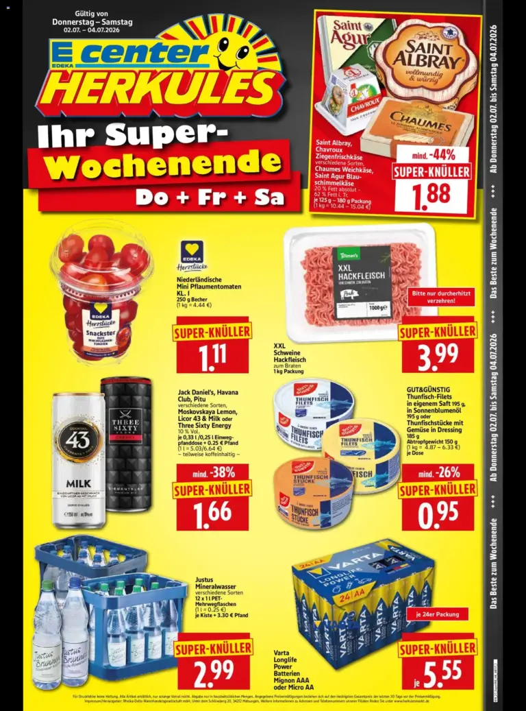 HERKULES Sonderbeilage ab 02.07.2026