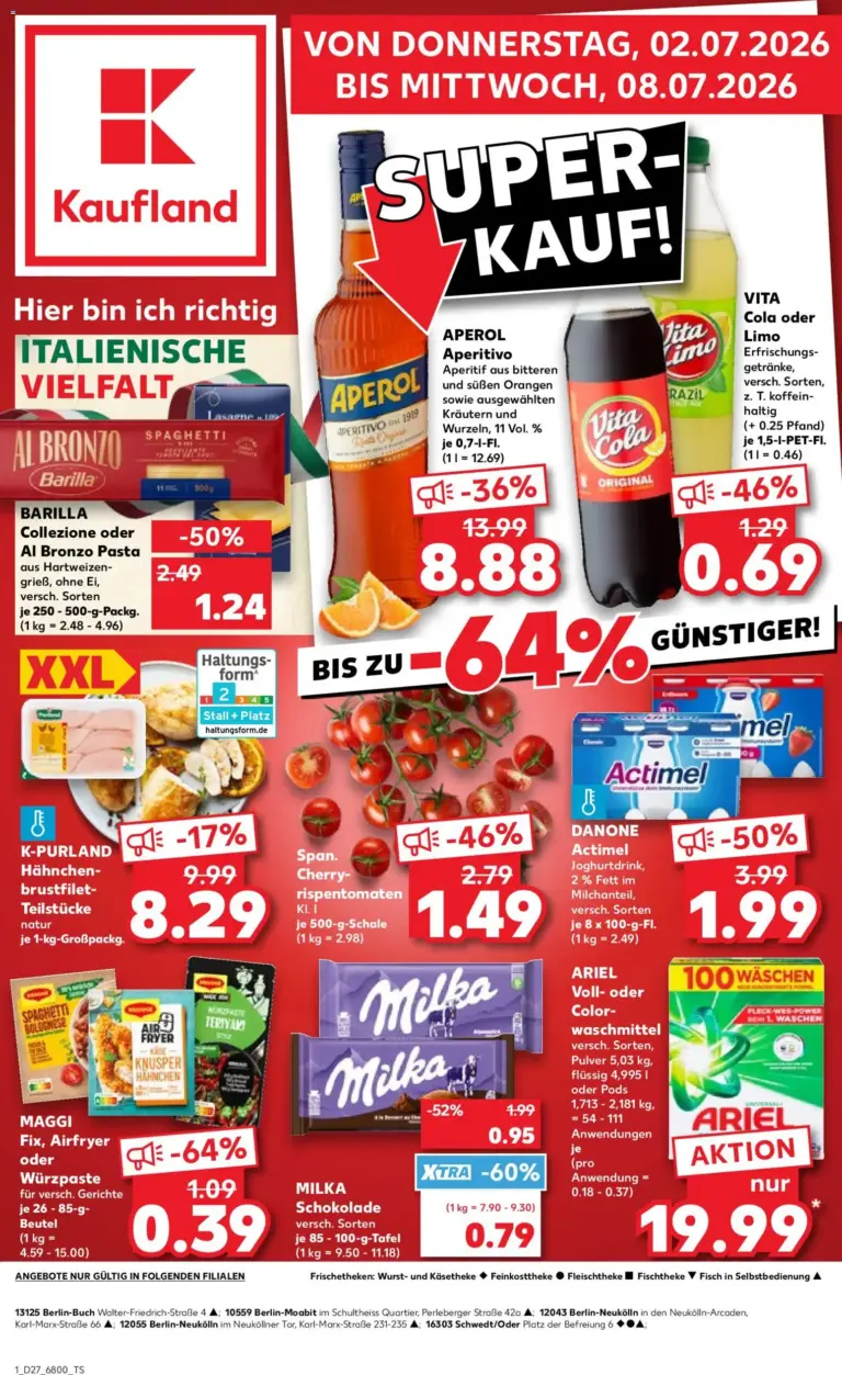 Prospekt Kaufland ab 02.07.2026