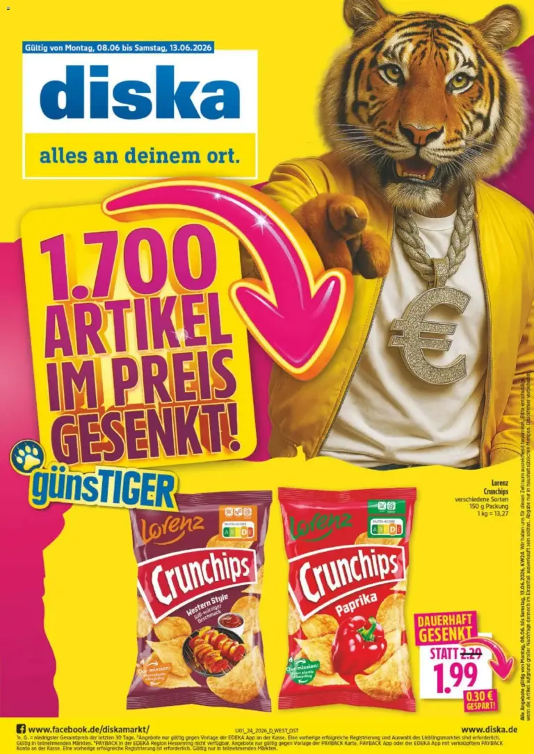 Diska - Diska Bayern KW24 ab 08.06.2026