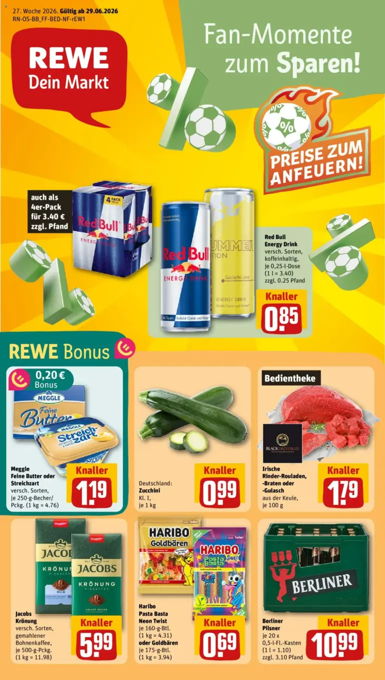 REWE Prospekt ab 29.06.2026
