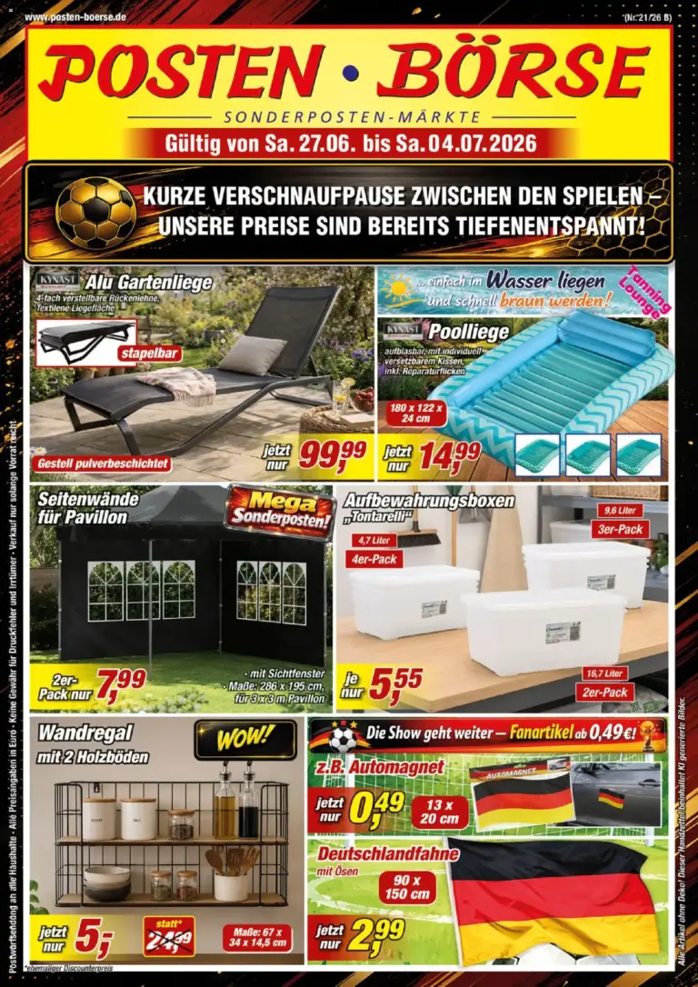 Posten Börse Prospekt ab 27.06.2026