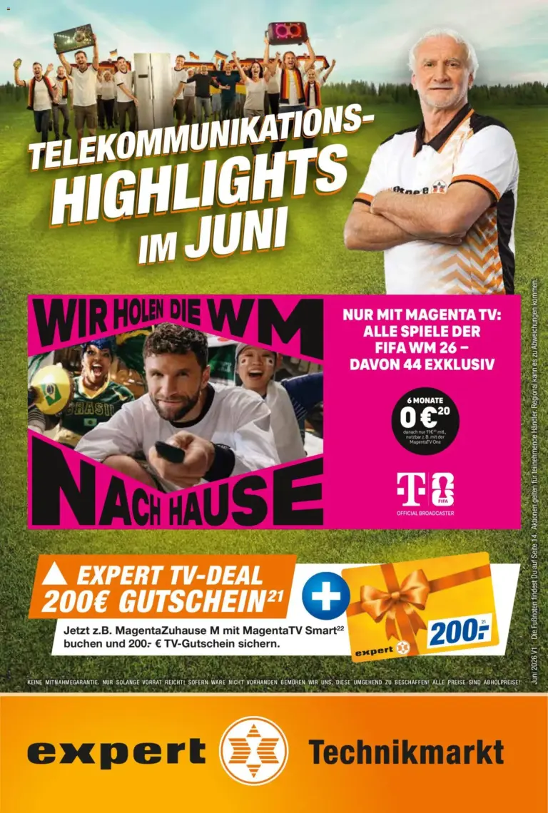 Expert Smarthphone Highlights im Juni ab 01.06.2026